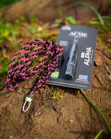 ACME ALPHA 210.5 Dog Whistle and Handmade Lanyard Set