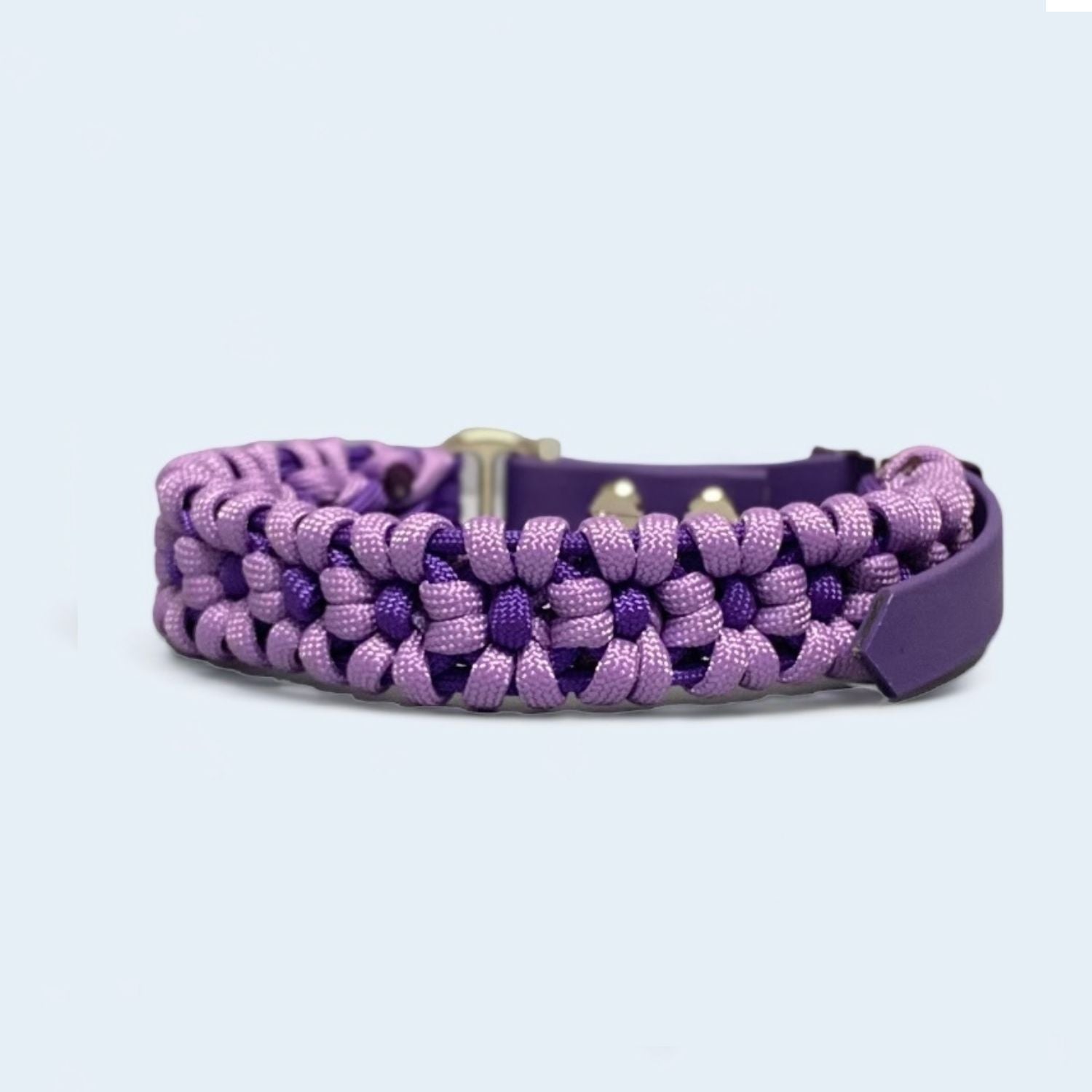 Daisychain Lavender Premium Dog Collar