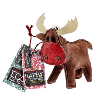 Rudy the Reindeer Eco Dog Toy - Big Green Hound