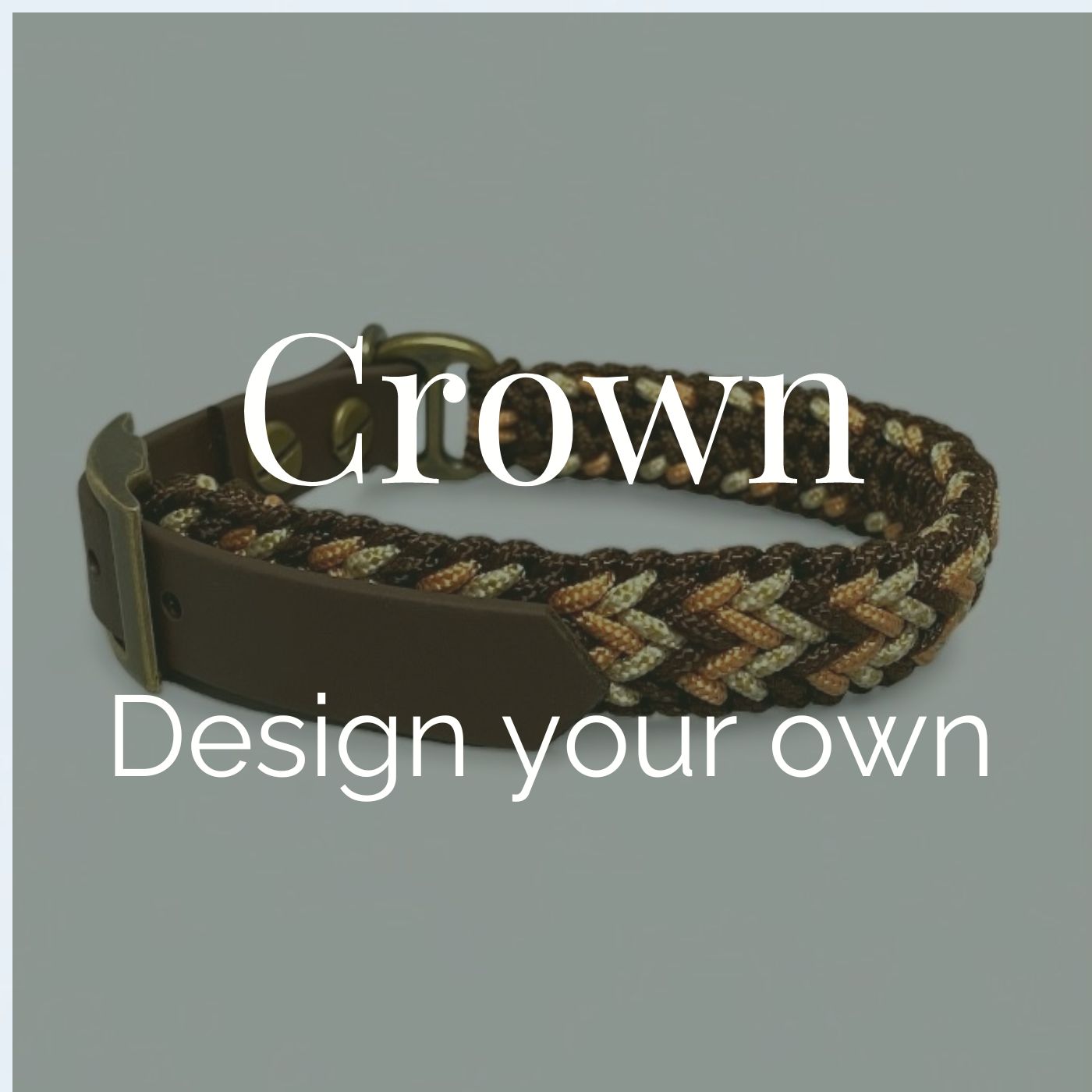 Crown - Design your own - Small Dog Collar