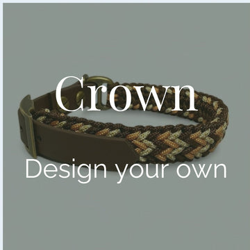 Crown - Design your own - Small Dog Collar