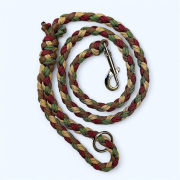 Braided Paracord Lead - Forest - Premium Dog Lead